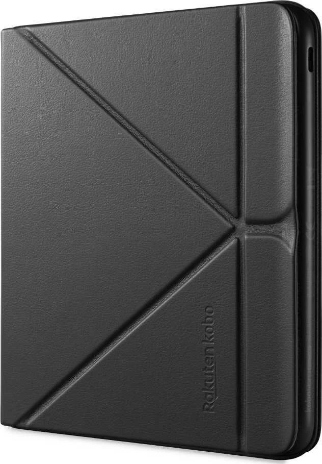 Dėklas E-skaityklei Kobo Libra Colour SleepCover Case, Juodos spalvos