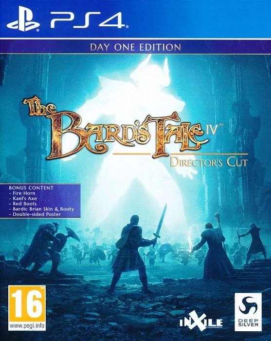 „The Bard's Tale IV: Director's Cut“ (pirmos dienos leidimas) – „PlayStation 4“