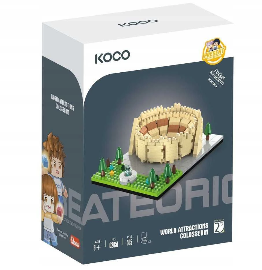Immaster KOCO klocki Koloseum 505el 02051 43067 /32