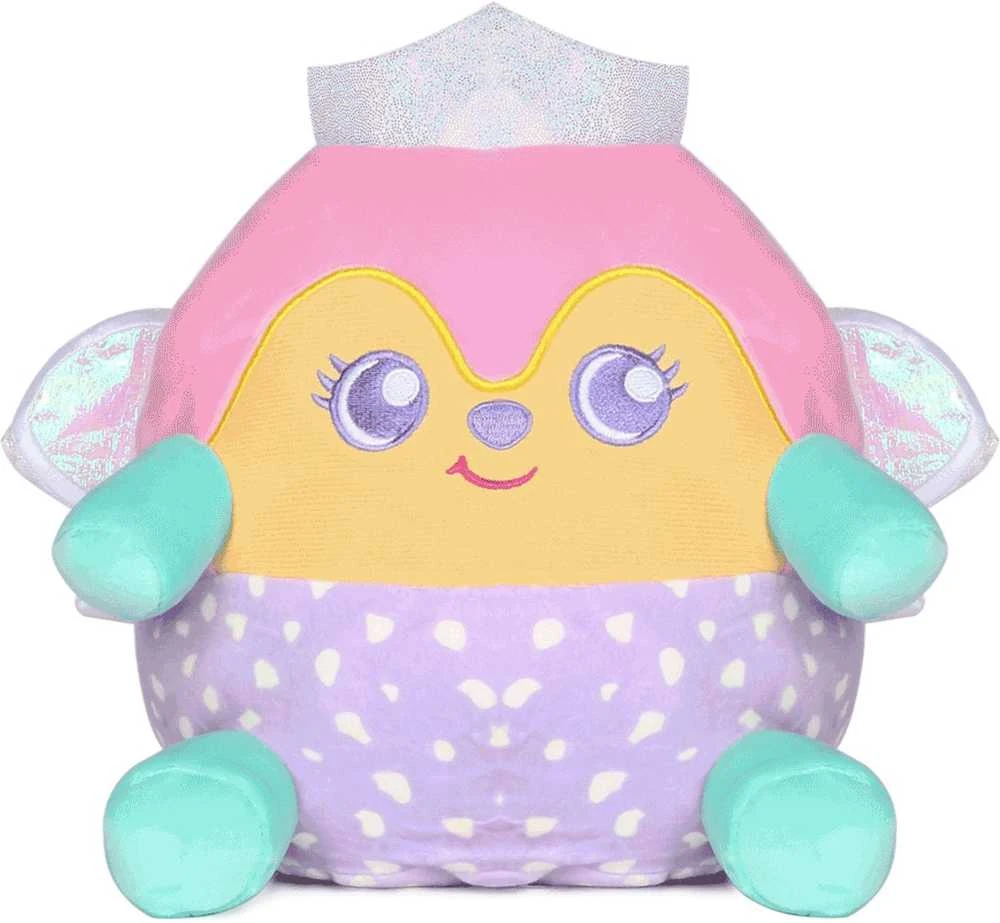 Kocot Kids *PLIUŠINĖ SAPNO SPINTELĖ, 18 cm, LUNA, Kalėdų Senelis tamsoje.