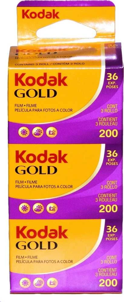 Fotojuosta Kodak Gold 200/36 kadrai