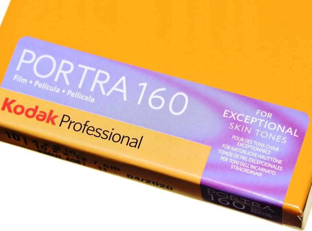 KODAK Portra 160 4x5 10 lapų