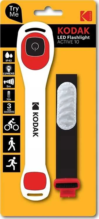 Kodak Active 10 LED žibintuvėlio galvos juostelė bėgikams (SB5600)