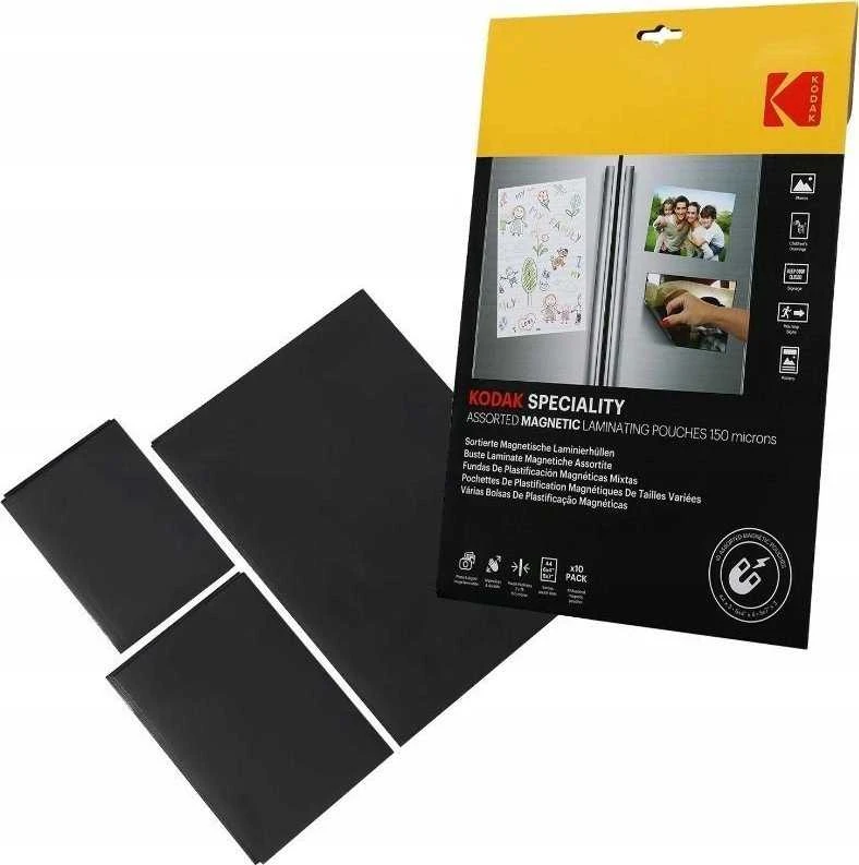 Kodak Laminuojanti folija Laminavimui Kodak 10W1 3x A4 + 4x 10x15cm + 3x 13x18cm Na Magnes / Magnetinis / Cat 3650- 706