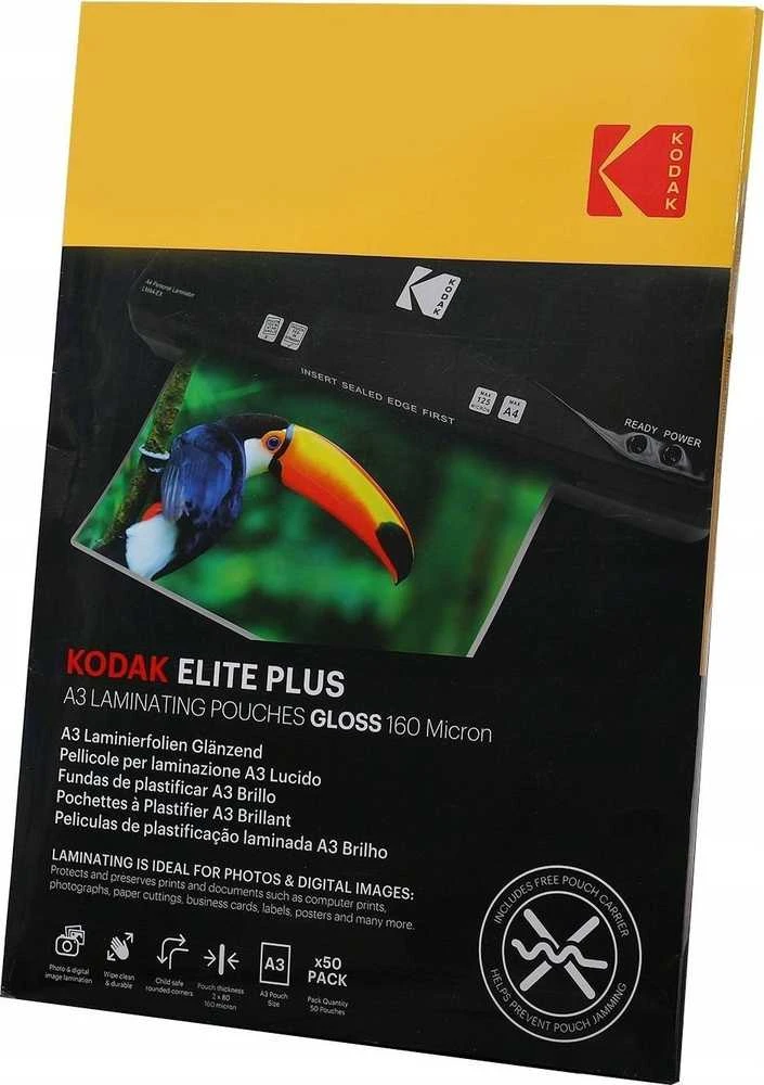 Kodak laminavimo plėvelė Kodak 50 vnt. A3 30x42 cm / 160 mikronų / Cat 3650-669