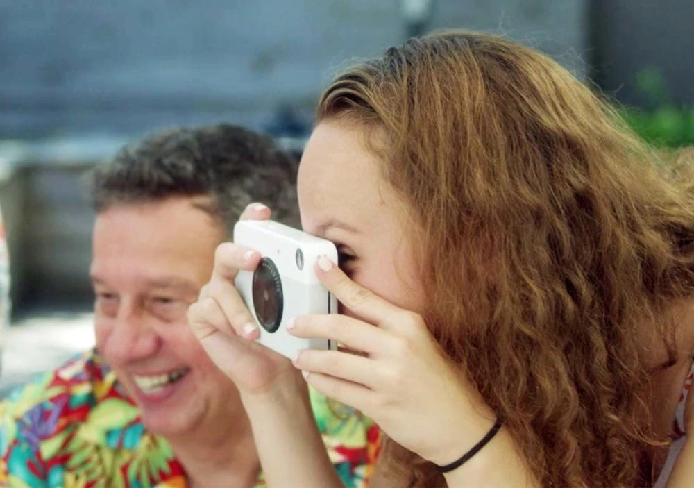 Skaitmeninis fotoaparatas Kodak Aparat Printomatic 2mp Zdjęcie Naklejka 45s - Juodas