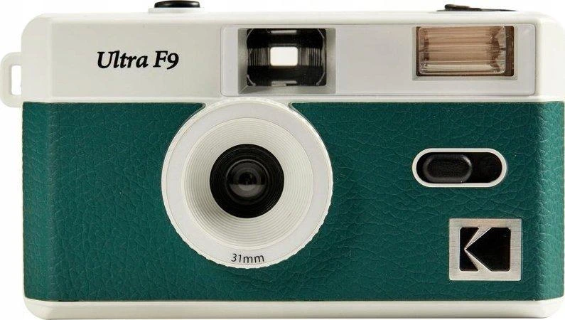 KODAK ULTRA F9 REUSABLE CAMERA DARK NIGHT Žalias