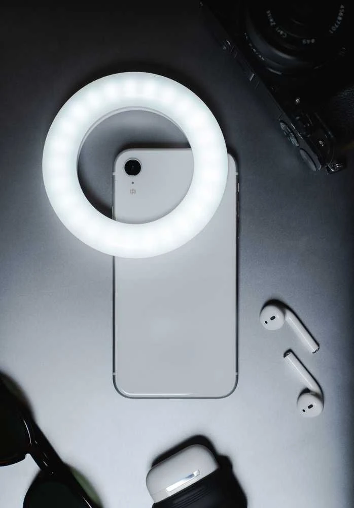 Kodak LED Ring Light Mini 4'' RM001 balta