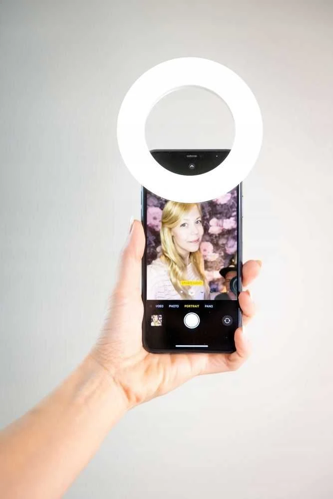 Kodak LED Ring Light Mini 4'' RM001 balta