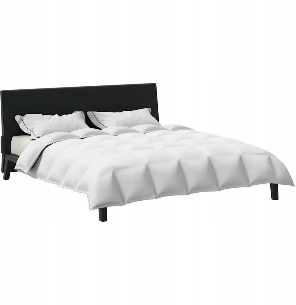 2-in-1 Antklodė Balta 200 x 200 cm Plunksna