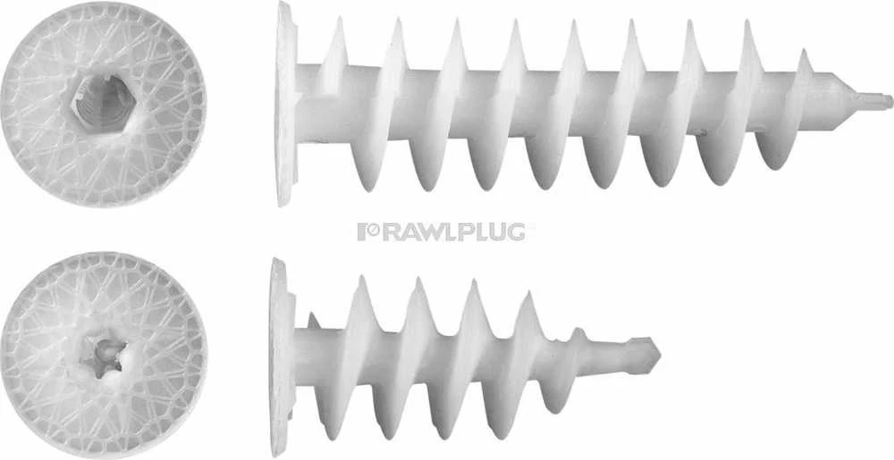 Koelner/Rawlplug Rawlplug SPIRALINIS KAIŠTIS STIROPUOLUI 50 MM