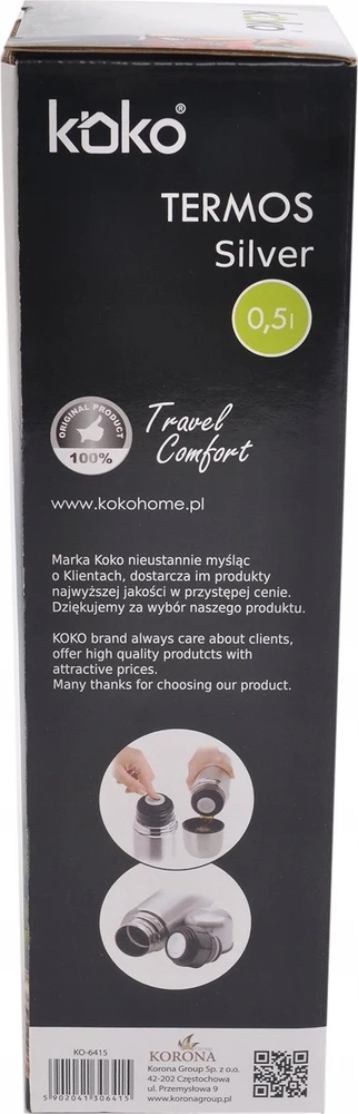 KOKO Termosas NIERDZEWNY 0,5L KO-6415