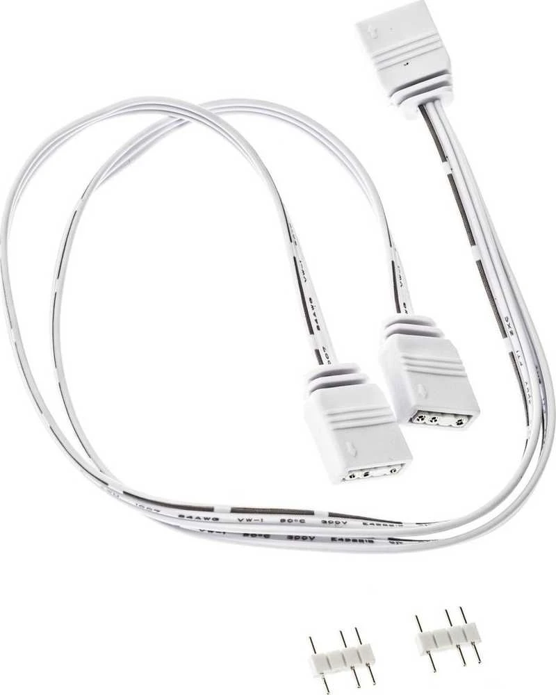 Kolink ARGB 1-2 splitter cable – 30cm, baltas