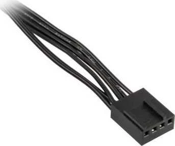 Kolink 1-4 PWM Fan Splitter Cable – 35 cm, braided, juodas