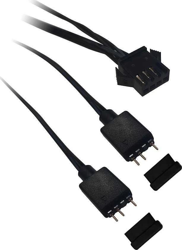 Kolink 4 kontaktų ventiliatoriaus ir 3 kontaktų 5 V ARGB laido adapteris
