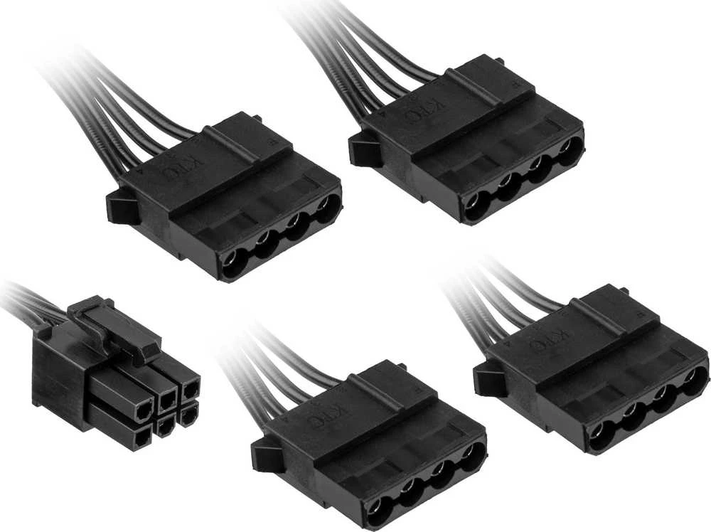 Kolink Regulator modulares Cable, 4x 4-Pin-Molex