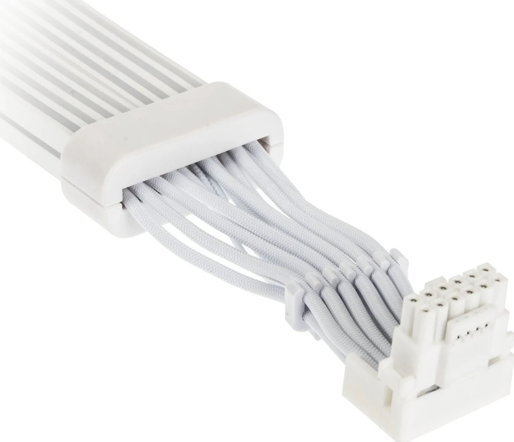 Kolink Umbra Radiant ARGB 12V-2×6 į 12V-2×6 maitinimo laidas