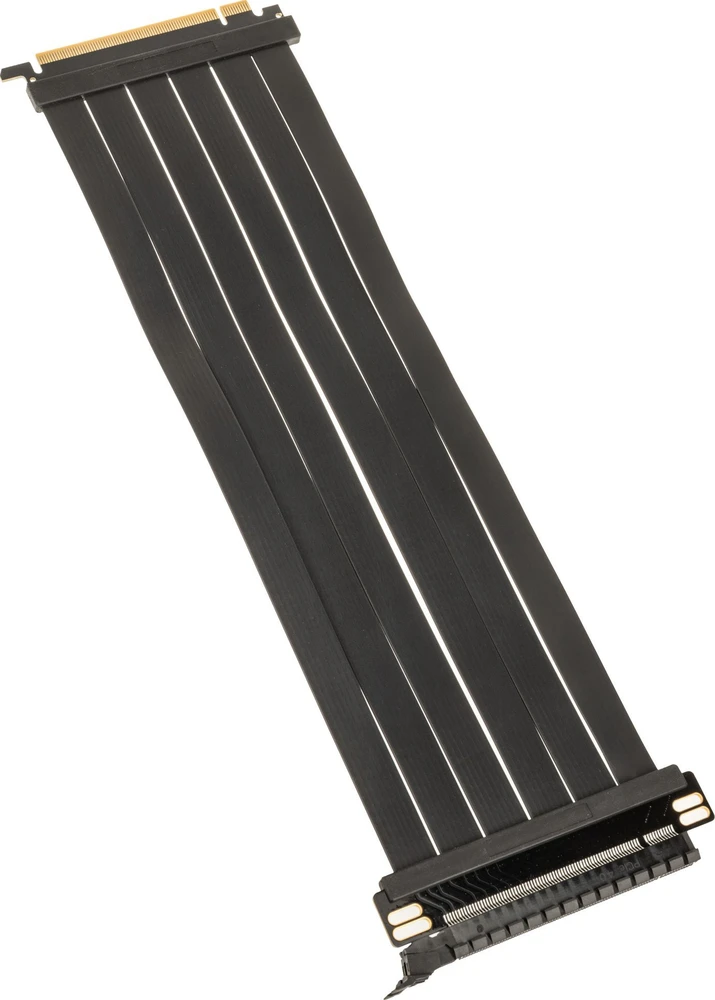 Kolink PCIe 5.0 Riser Cable, 180 degrees, x16 – juodas, 300mm
