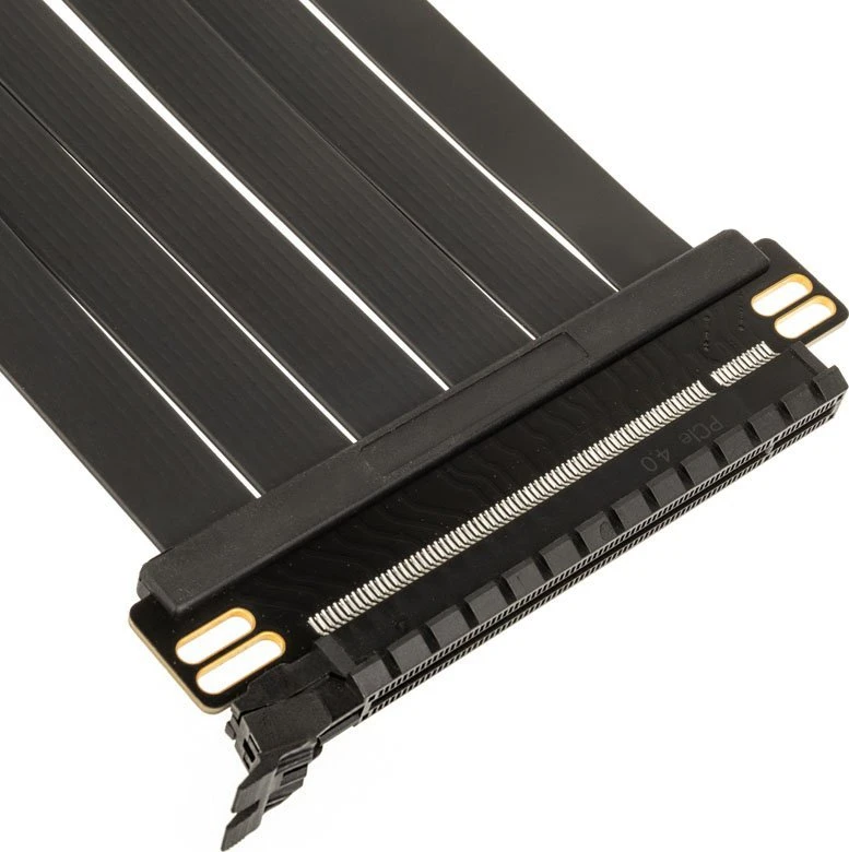 Kolink PCIe 5.0 Riser Cable, 180 degrees, x16 – juodas, 300mm