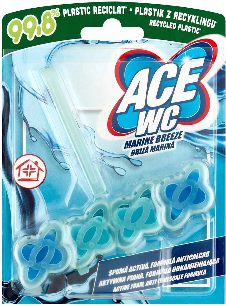 WC tualeto gaiviklis-valiklis ACE, Marine breeze, 48 g