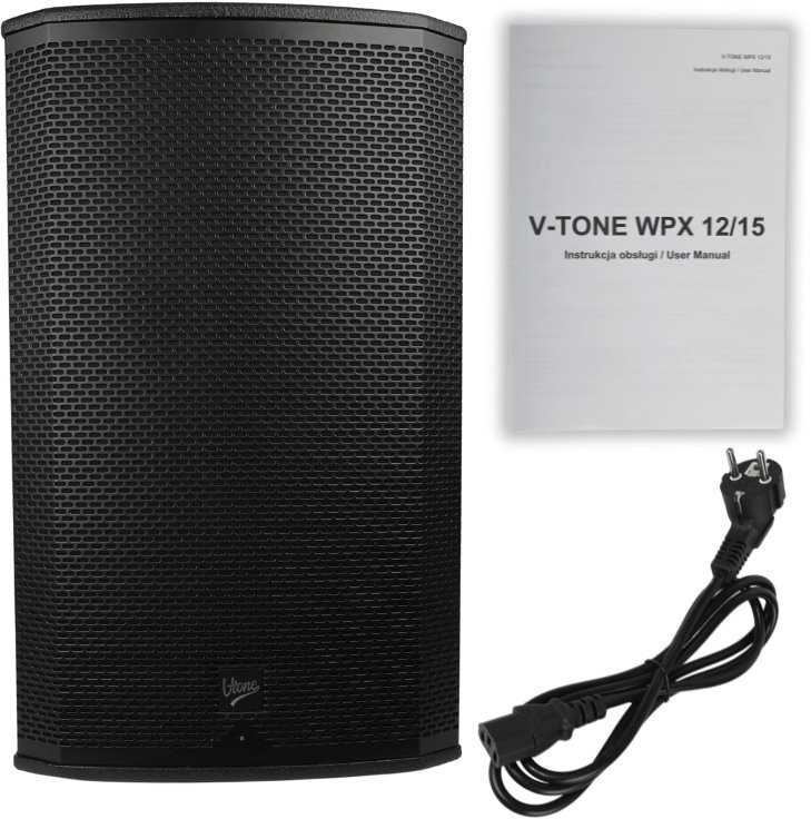 Kompiuterio kolonėlės V-TONE WPX 12 aktyvi scenos garso kolonėlė