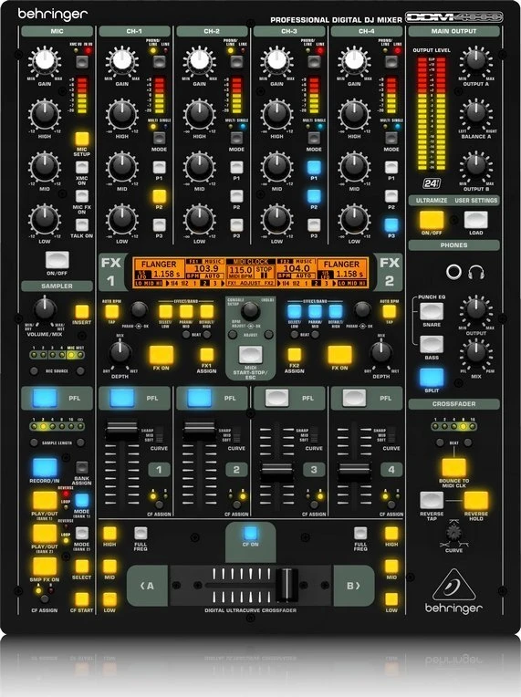 Behringer DDM4000 garsų maišiklis 5 kanalai