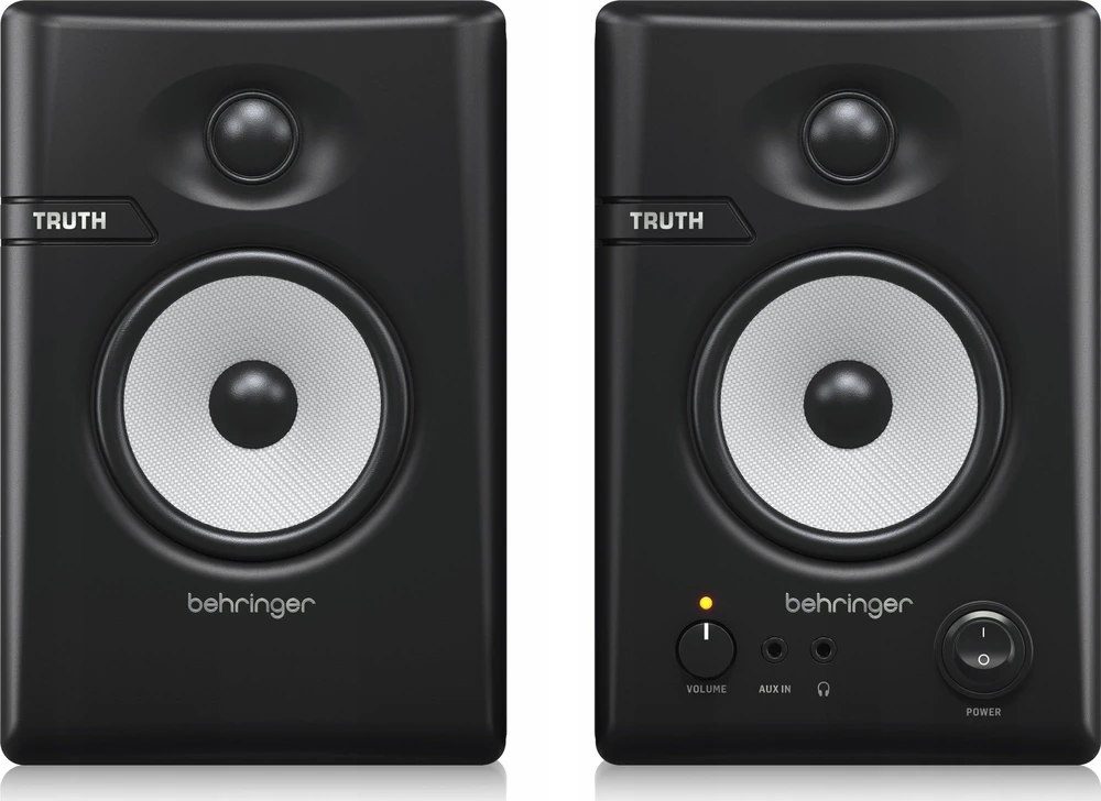 Kompiuterio kolonėlės „Behringer TRUTH 3.5“ aktyvių studijos monitorių pora, 3,5 colio