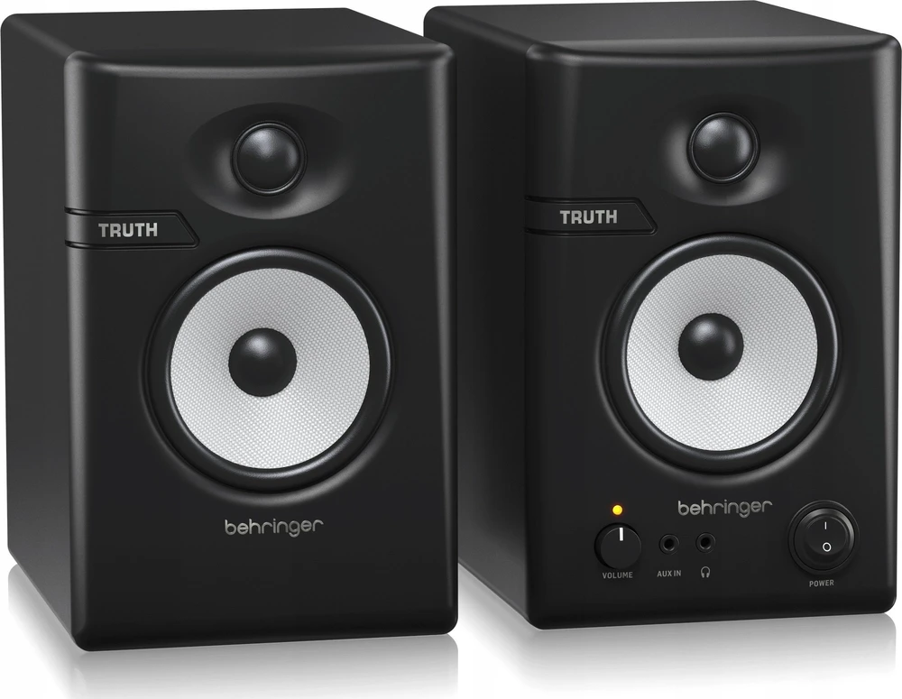 Kompiuterio kolonėlės „Behringer TRUTH 3.5“ aktyvių studijos monitorių pora, 3,5 colio
