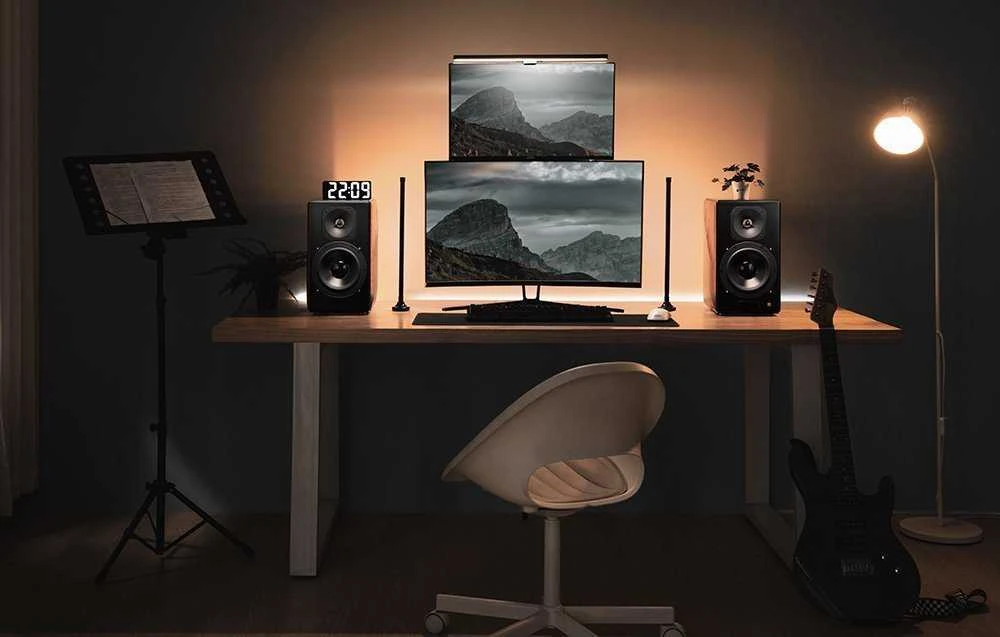Kompiuterio kolonėlės Garsiakalbiai 2.0 Edifier S3000MKII (ruda)