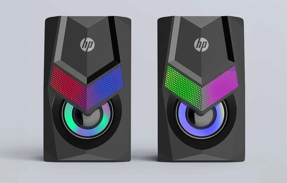 Kompiuterio kolonėlės HP DHE-6000 laidinių garsiakalbių rinkinys (juodas)