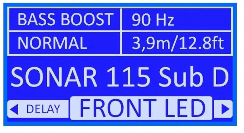 HK Audio Sonar 115 SUB D - aktyvus žemų dažnių garsiakalbis