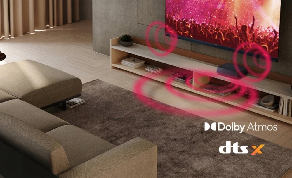 Sharp AQUOS Surround Subwoofer | CP-AWS0101 | Wi-Fi | Belaidė jungtis