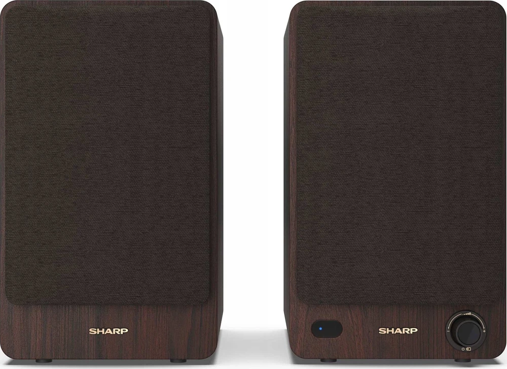 Kompiuterio kolonėlės Sharp CP-SS30 lentyninės kolonėlės, rudos | Sharp | Garsiakalbiai | CP-SS30(BR) Lentyninė kolonėlė | 60 W | „Bluetooth“ | Belaidė jungtis | Ruda