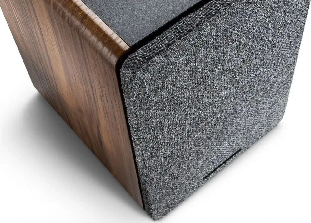 Kompiuterio kolonėlės Kolumna Wavemaster BASE 2.0 Bluetooth wood/pilka retail