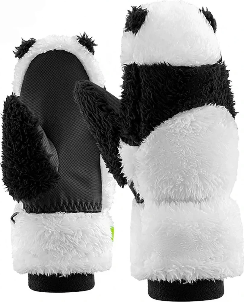 Qunature Panda Ski Gloves for Kids and Adults Size S – juodos ir baltos spalvos