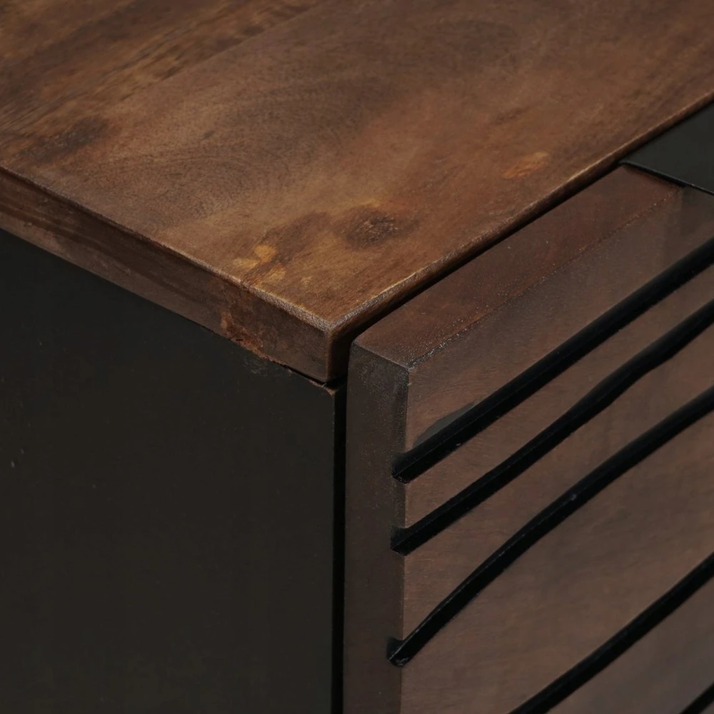 Kabalas Ruda 60 x 33.5 x 75 cm Mango medienos masyvas