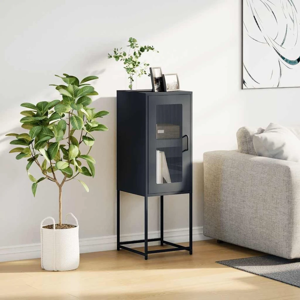 indauja antracitas 36x39x107 cm šaltai valcuotas plienas