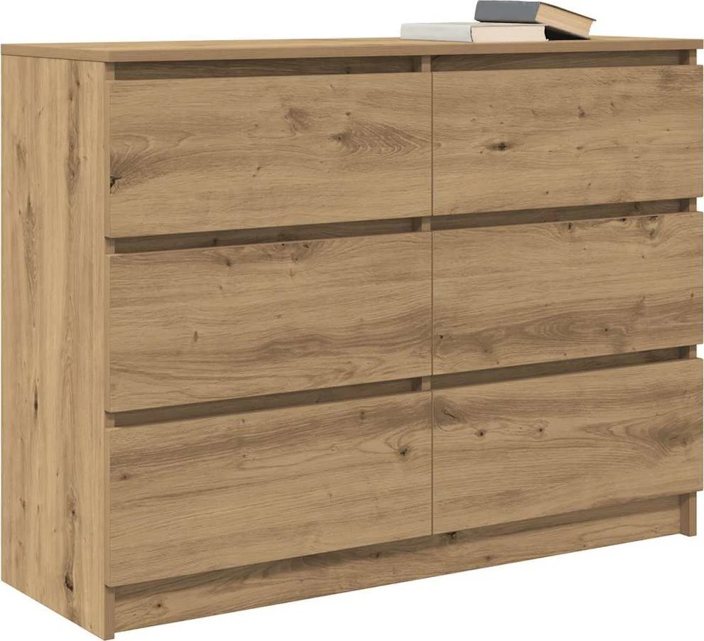 indauja Artisan ąžuolas 100x35x76 cm inžinerinė mediena