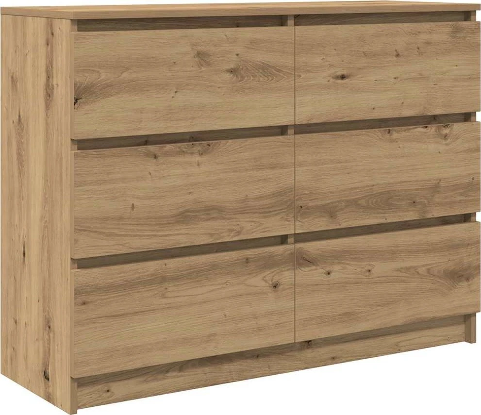 indauja Artisan ąžuolas 100x35x76 cm inžinerinė mediena