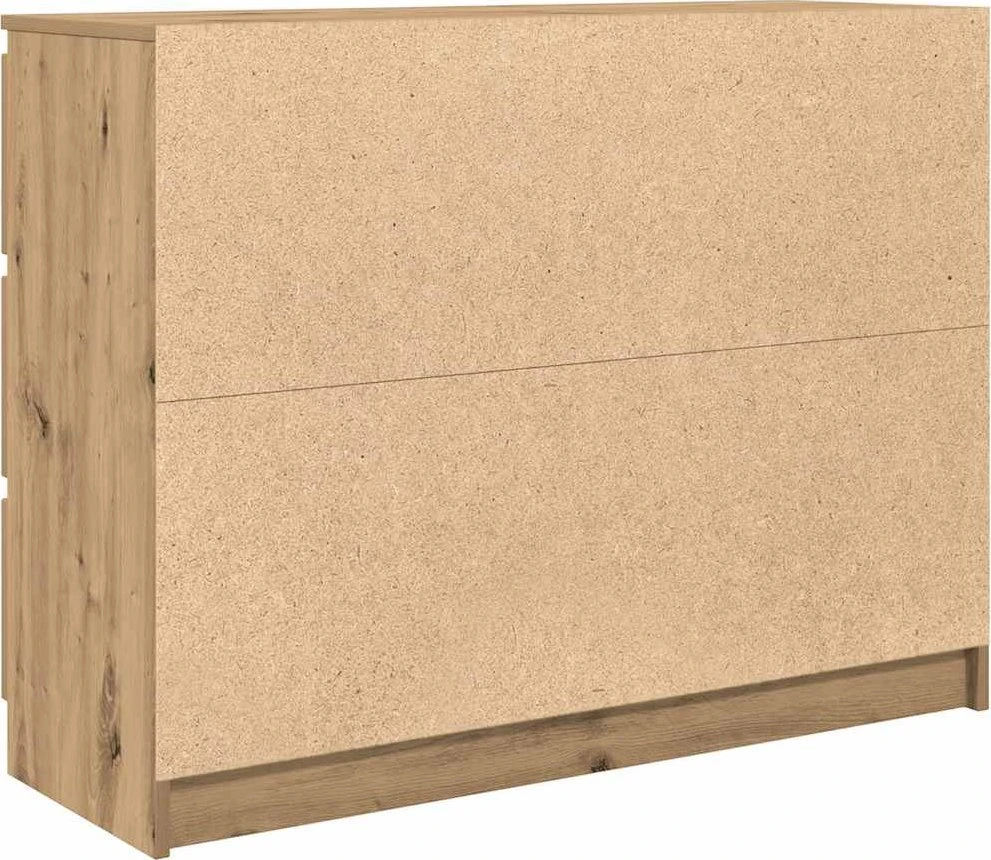 indauja Artisan ąžuolas 100x35x76 cm inžinerinė mediena