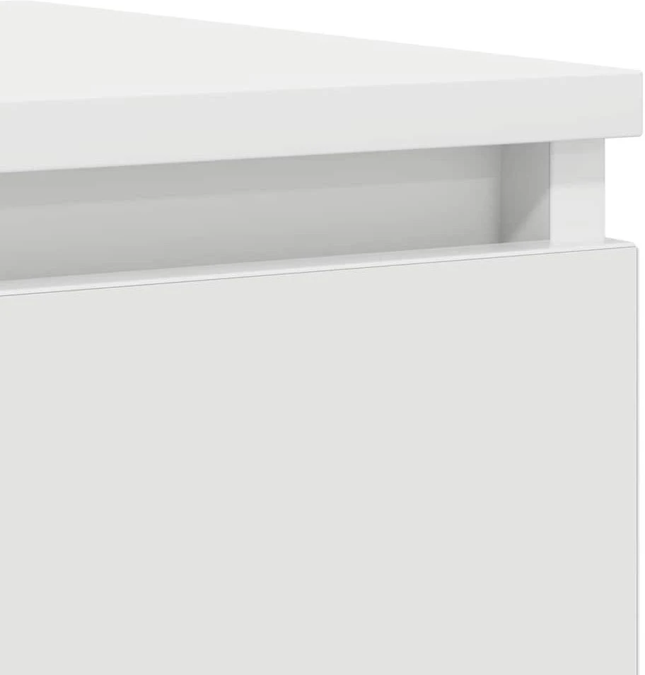 indauja balta 100x35x76 cm inžinierinė mediena