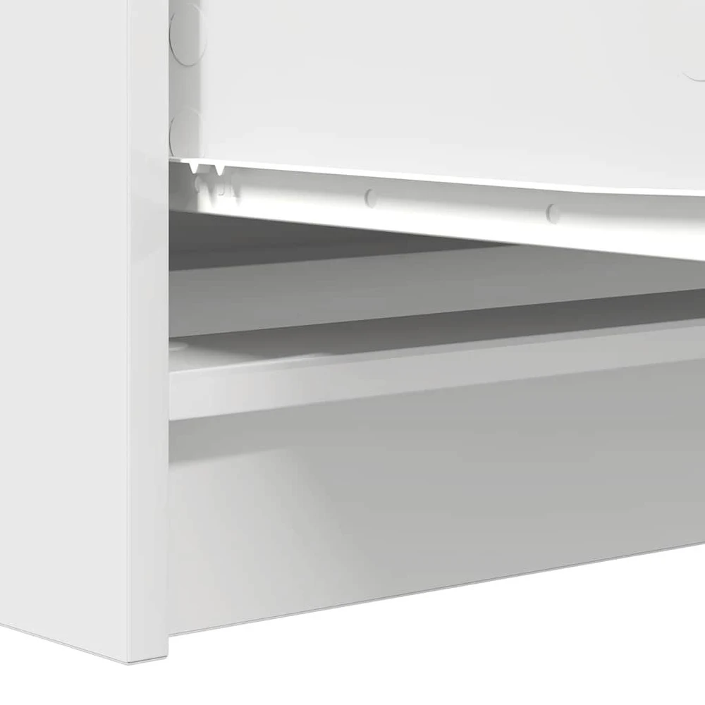 indauja balta 100x35x76 cm inžinierinė mediena