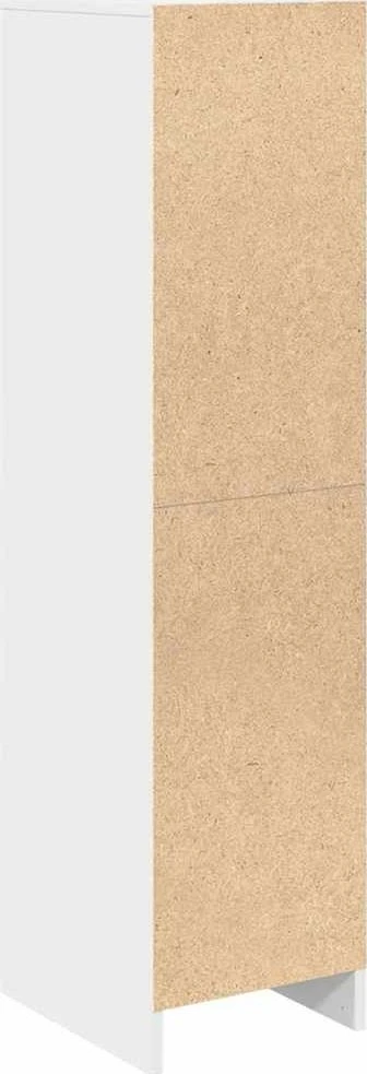 Komoda, baltos spalvos, 29,5x34x119,5 cm apdirbta mediena