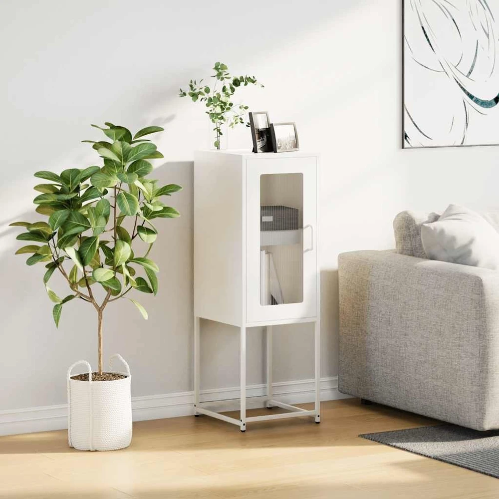 indauja Balta 36x39x107 cm Šaltai valcuotas plienas