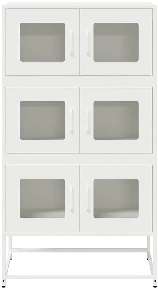 Highboard Baltas 68x39x123 cm Plienas