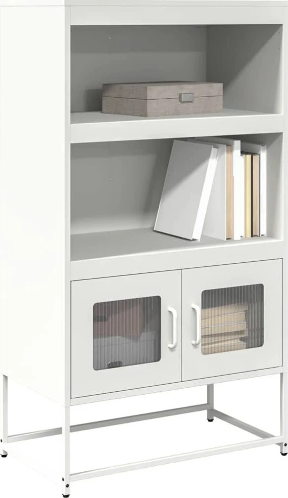Highboard Baltas 68x39x123 cm Plienas