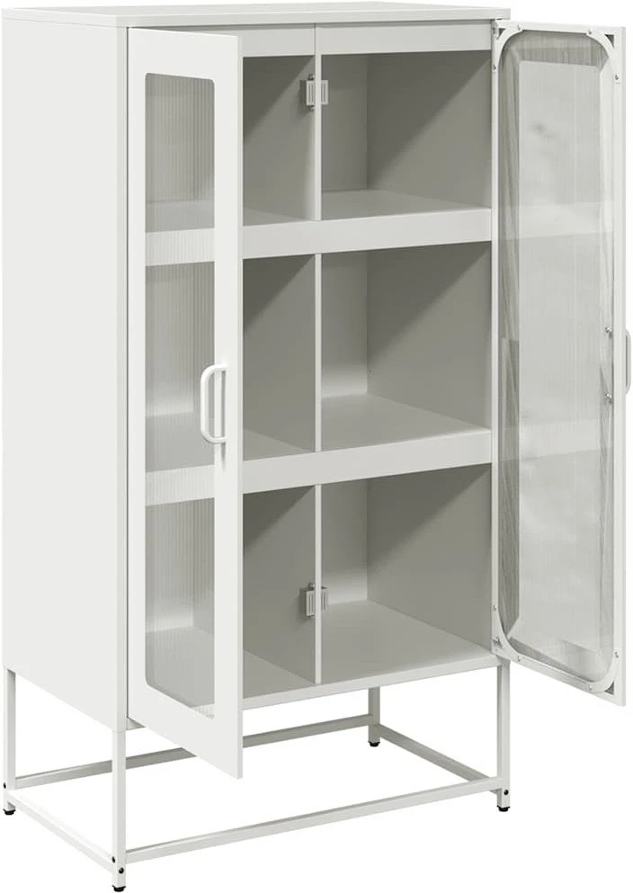 Highboard Baltas 68x39x123 cm Plienas