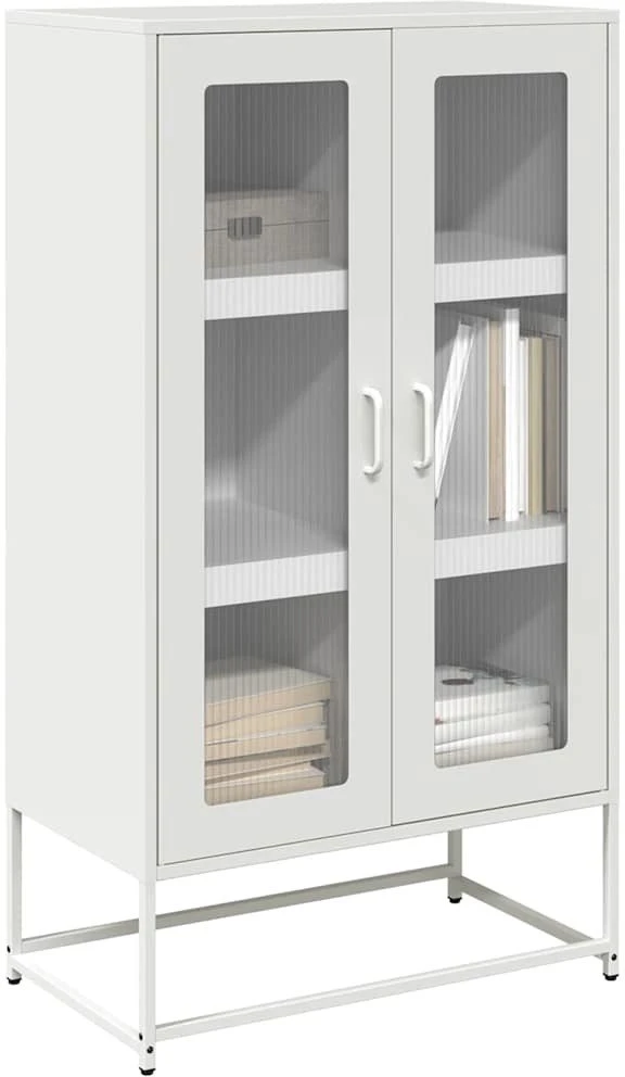 Highboard Baltas 68x39x123 cm Plienas