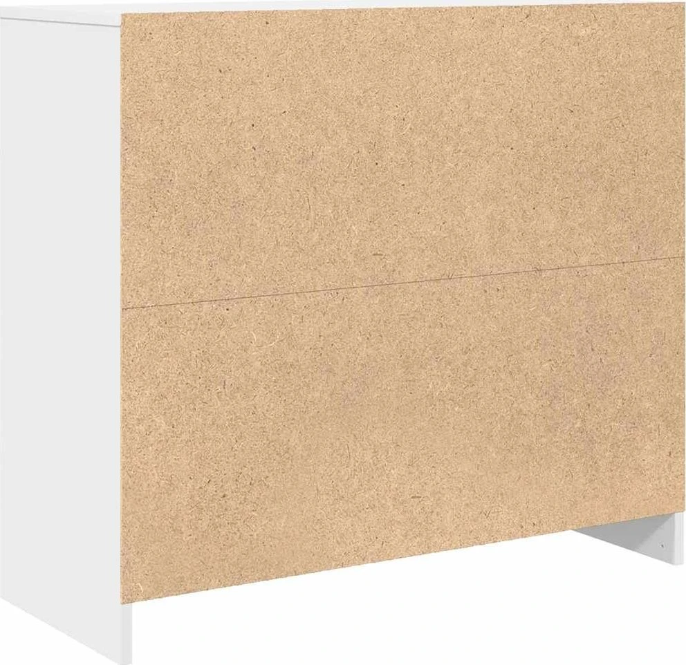 Šoninė spintelė, baltos spalvos, 85x34x76cm, apdirbta mediena