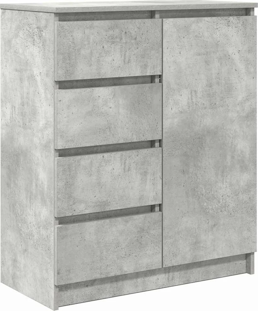 Šoninė spintelė su stalčiais, 71x35x84 cm, mediena
